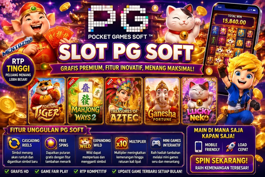 Slot PG Soft: Panduan Lengkap Game Populer, Fitur, dan Strategi Bermain