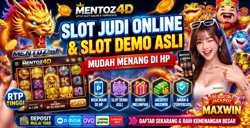 Slot Judi Online & Slot Demo Asli Mudah Menang di HP