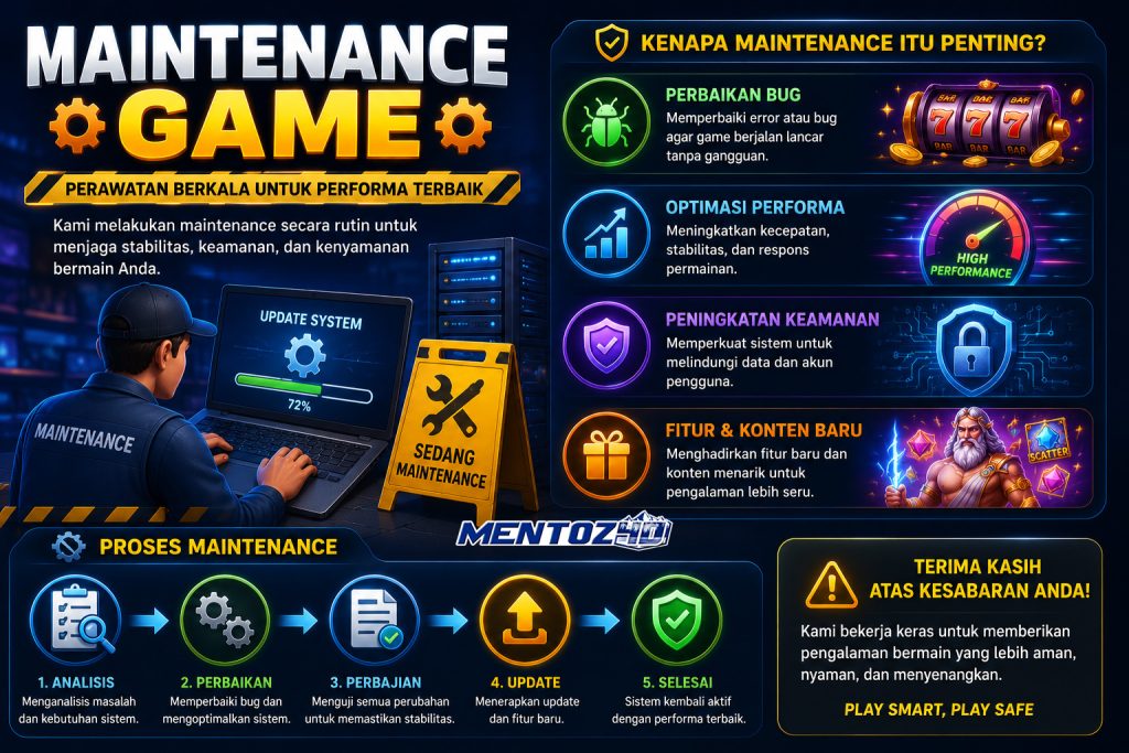 Sistem Update dan Maintenance pada Provider Slot