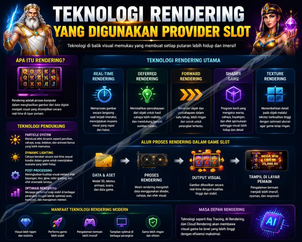 Teknologi Rendering yang Digunakan Provider Slot