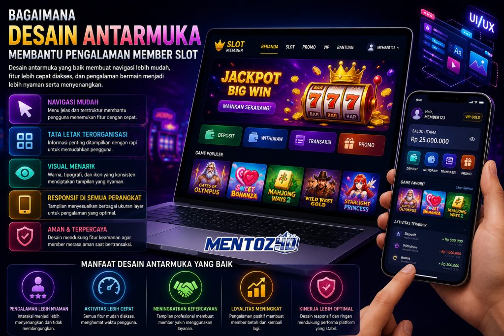 Bagaimana Desain Antarmuka Membantu Pengalaman Member Slot