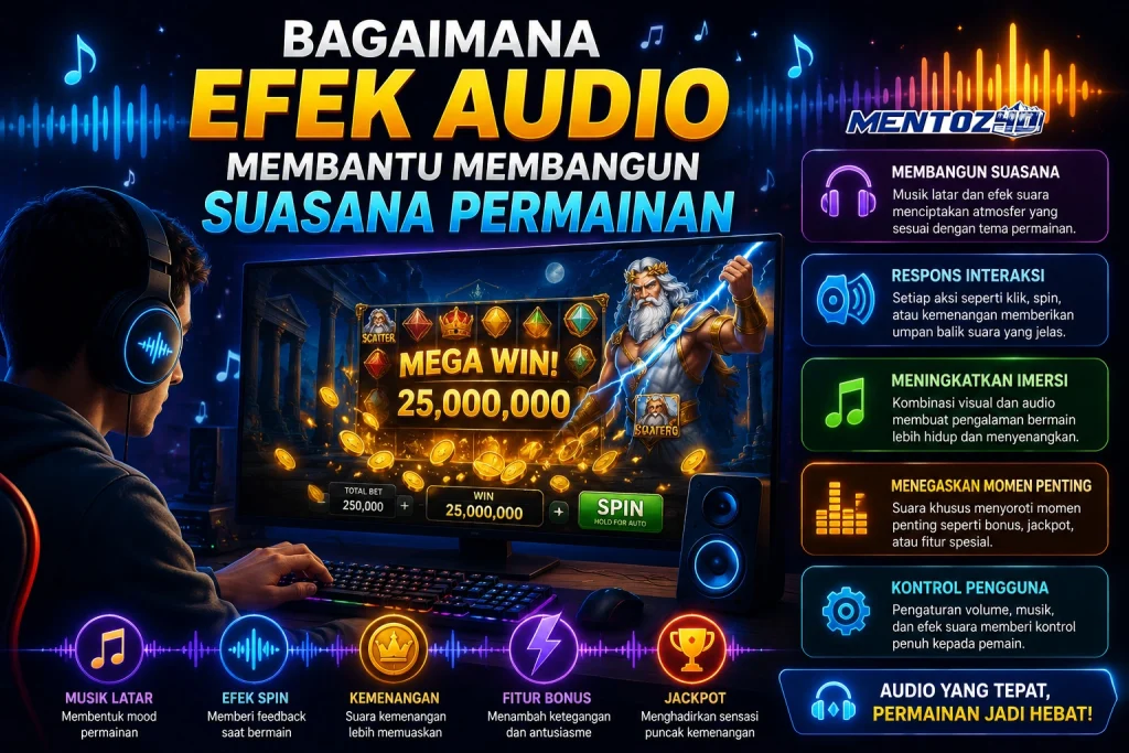 Bagaimana Efek Audio Membantu Membangun Suasana Permainan