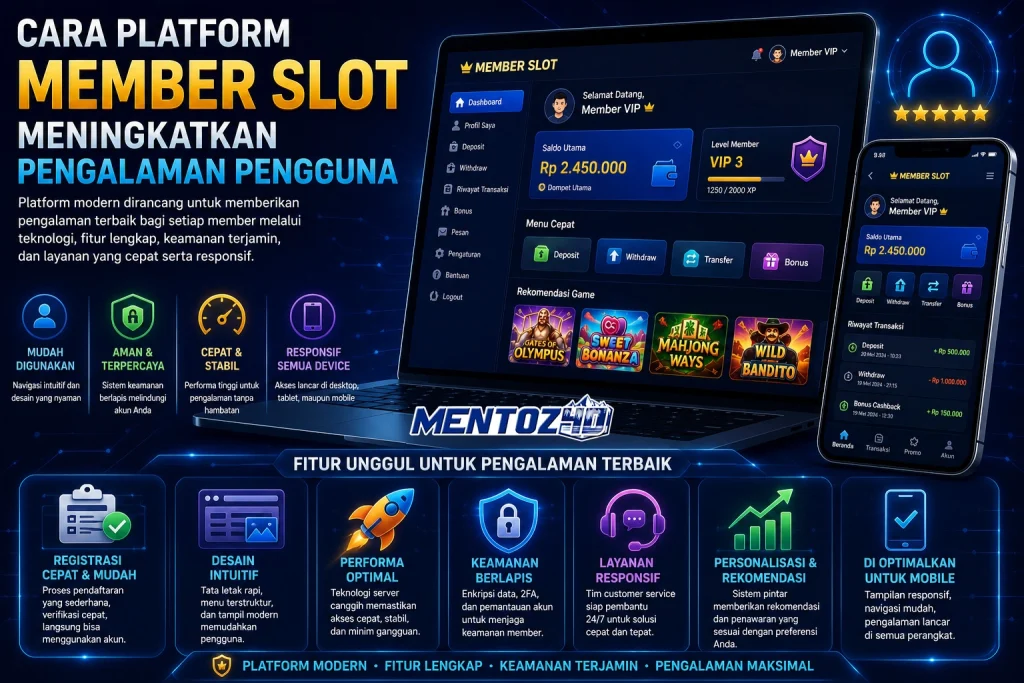 Cara Platform Member Slot Meningkatkan Pengalaman Pengguna

