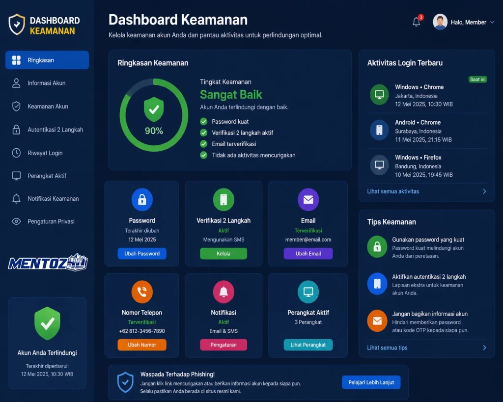 Panduan Verifikasi Akun untuk Member Slot Baru
