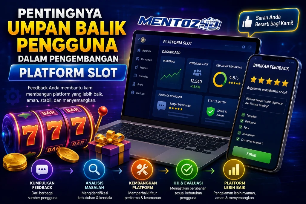 Pentingnya Umpan Balik Pengguna dalam Pengembangan Platform Slot